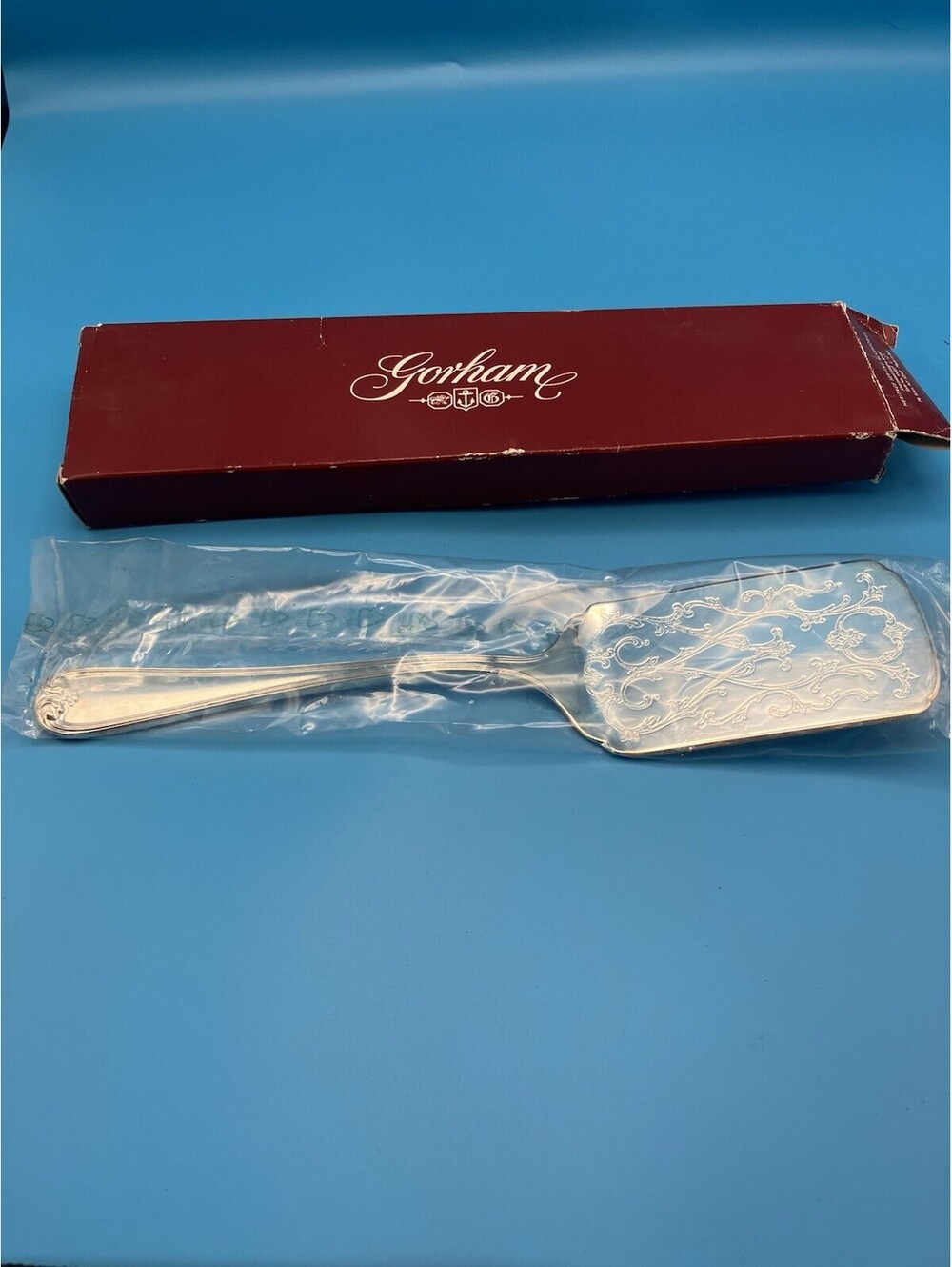 VINTAGE GORHAM “HERITAGE” SILVER-PLATE LASAGNA SERVER ~ ITALY New In Box